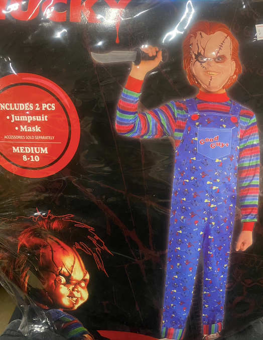 Child's Play Chucky Costume: Youth Medium 8-10