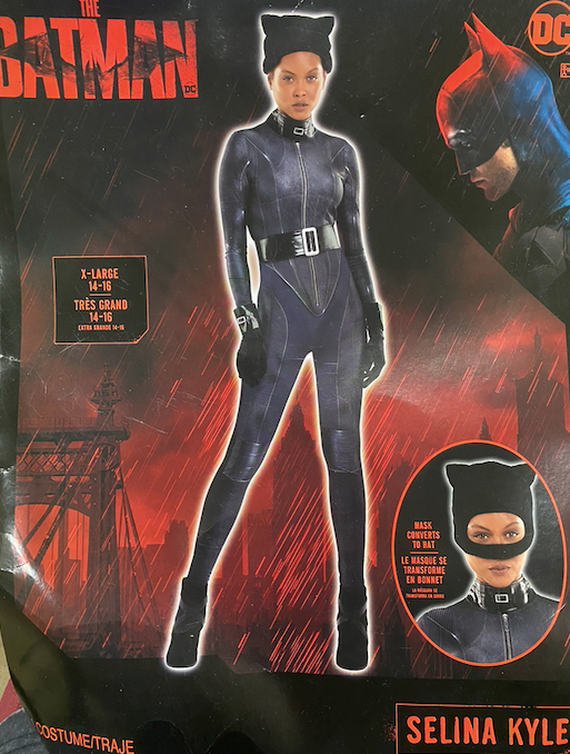 Batman Selina Kyle Costume: Adult XL 14-16