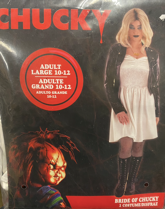 Bride of Chucky Costume: Adult Large 10-12