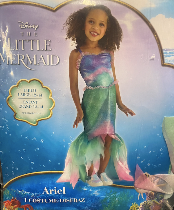 The Little Mermaid Costume: Child Large 12-14