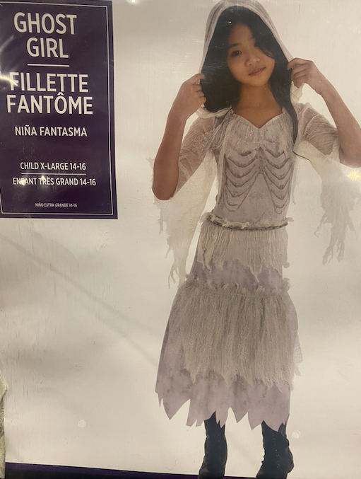 Ghost Girl Costume: Child Extra Large 14-16