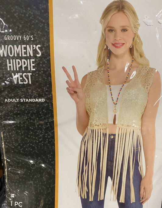 Groovy 60's Women's Hippie Vest