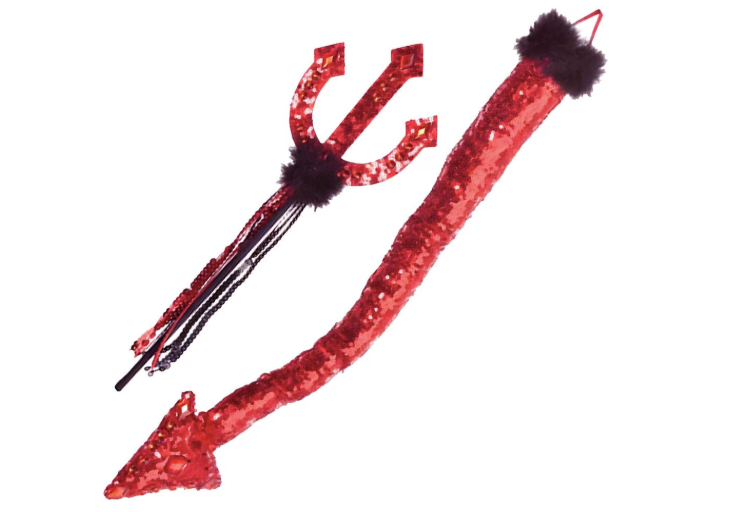 Deluxe Sequin Pitchfork & Tail kit