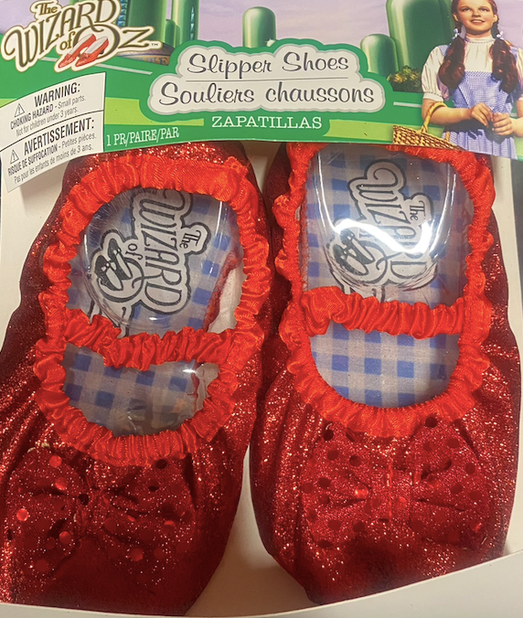 Wizard Of Oz Dorothy Slippers: Child 4+