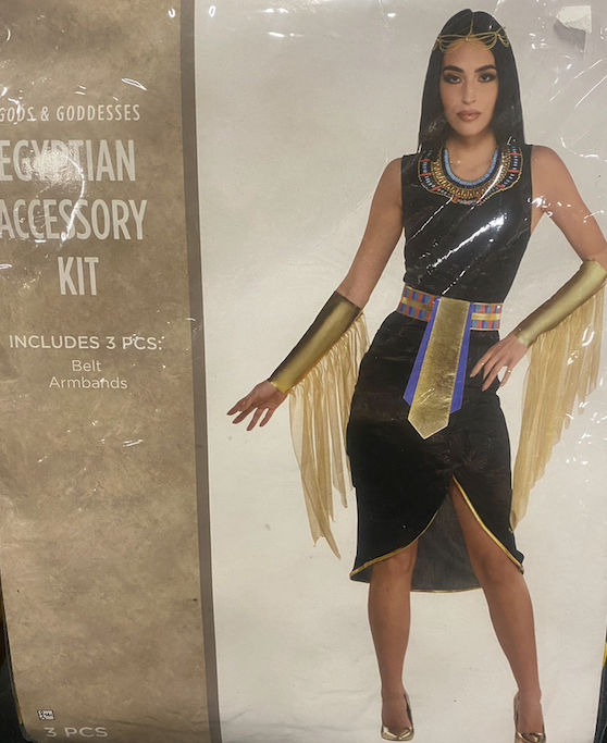 3pc. Gods & Goddesses Egyptian Accessory Kit