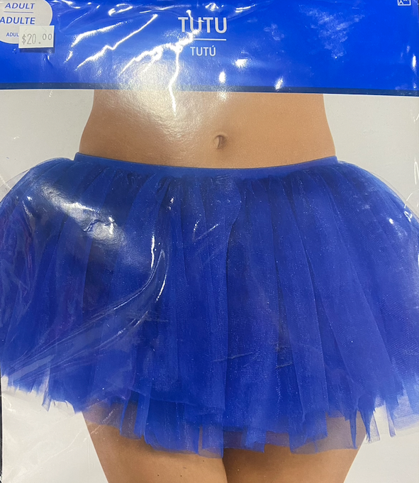 Tutu - Blue: Adult One Size