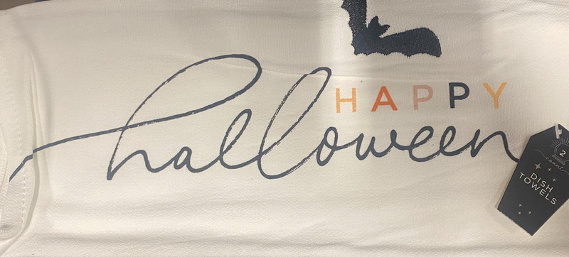 Happy Halloween 2pk Dish Towels