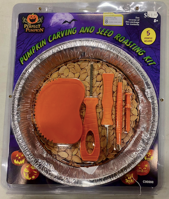 19pc. Pumpkin Carving & Seed Roasting Kit