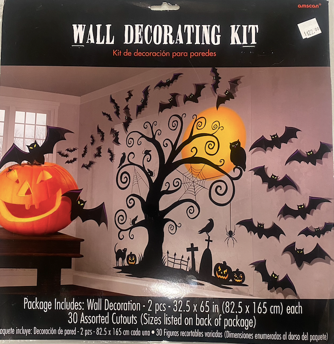 32pc. Halloween Wall Decorating Kit