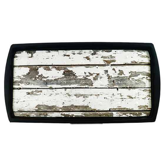 Boot Tray/Stomp Mat - Weathered Wood 15"X29"
