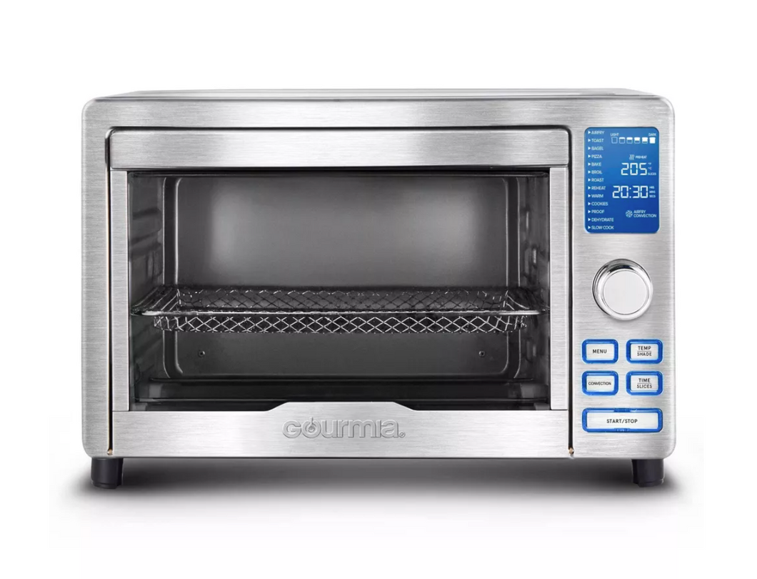 Gourmia Digital Stainless Steel Toaster Oven Air Fryer #7900*