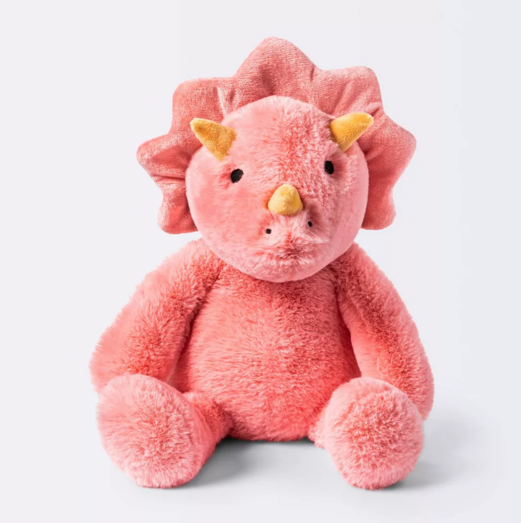 Pink Dinosaur Plush Animal