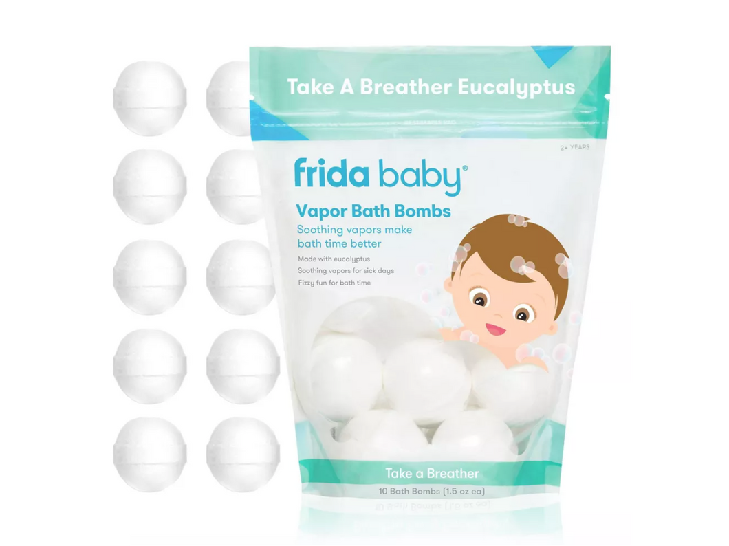 Frida Baby Natural Vapor Bath Bombs - 10ct