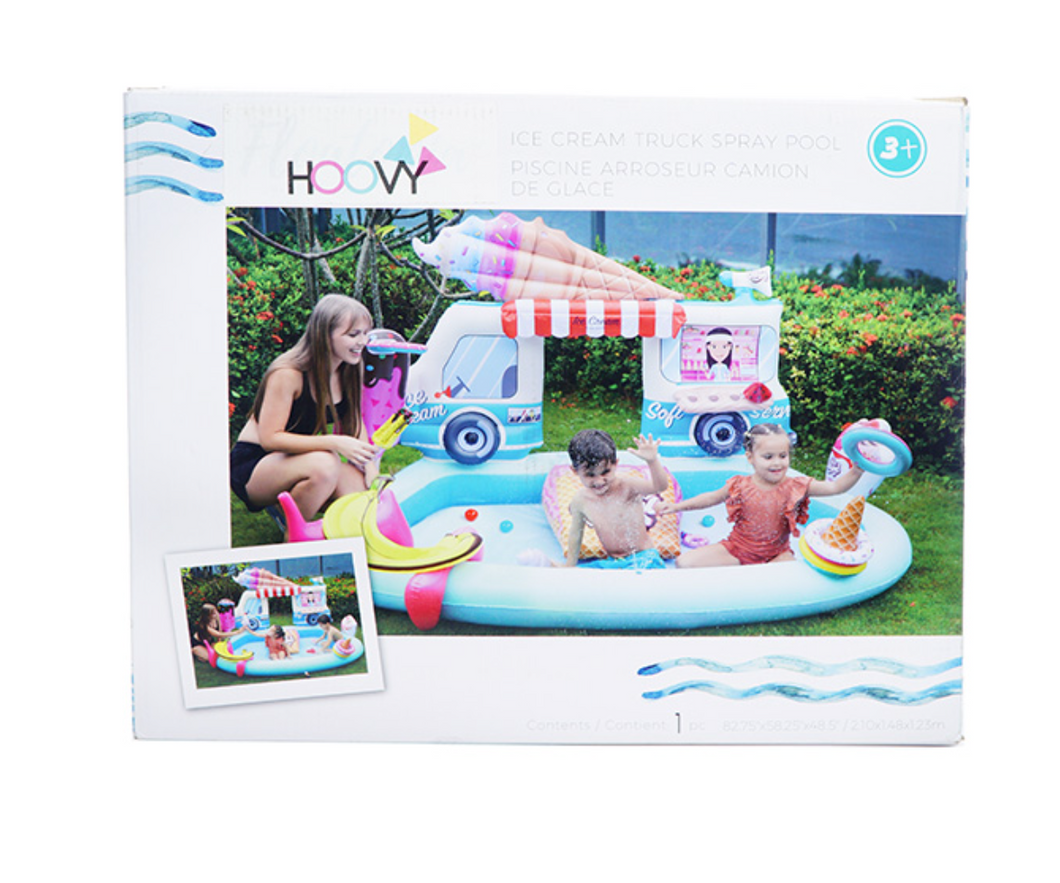 Ice Cream Truck Spray Pool