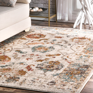 Vintage Autumn Cecil Area Rug 9' x 12' Beige