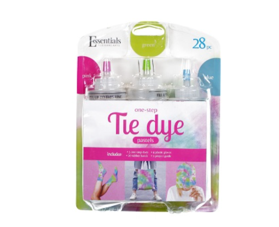 Tie Dye Kit 3-Color Pastels
