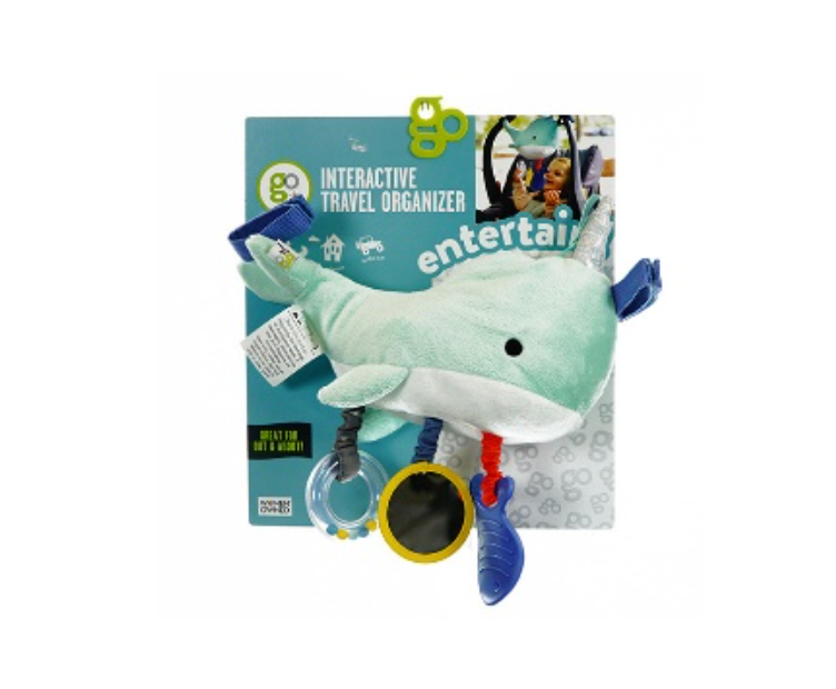 go by goldbug Bar Wrap Interactive Travel Storage Narwhal