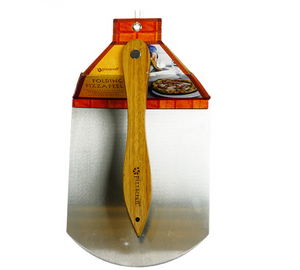 Aluminum Folding Pizza Peel Wooden Handle