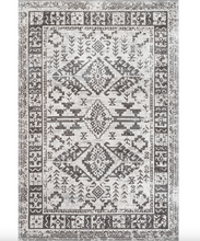 Load image into Gallery viewer, Serena Washable Seesaw Area Rug Gray 3&#39;3&quot; x 5&#39;

