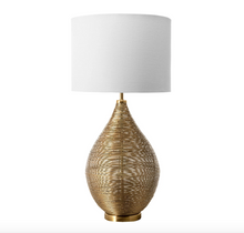 Load image into Gallery viewer, Barlow 26&quot; Iron Wire Framed Table Lamp - Gold
