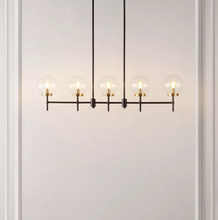Load image into Gallery viewer, Mylah 5 Light 44.5&quot; Pendant - PND4207 - Oil Rub Bronze/Brass - Safavieh
