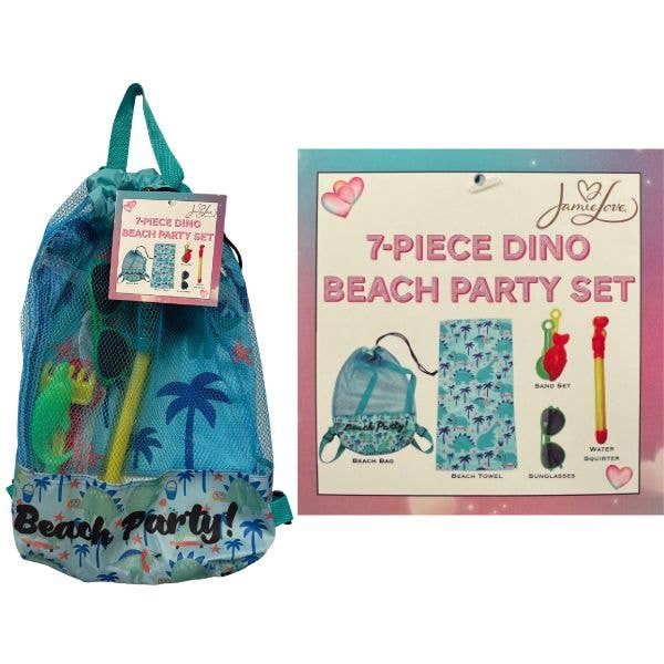 7PC Dino Beach Set