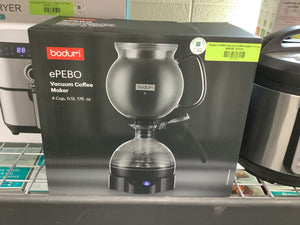 Bodum ePEBO Vacuum Coffee Maker- 4 Cup