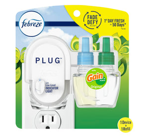 Febreze Fade Defy Plug Air Freshener & Ordor Fighter Kit