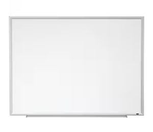 3M™ Porcelain Dry Erase Board, Aluminum Frame, 72" x 48" (DEP7248A)