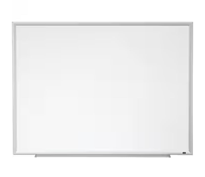 3M™ Porcelain Dry Erase Board, Aluminum Frame, 72