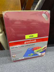 Good Cook Non-Slip Flexible Cutting Board (Variety Colors)