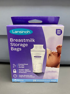 Lansinoh Breastmilk Storage Bags 25pk