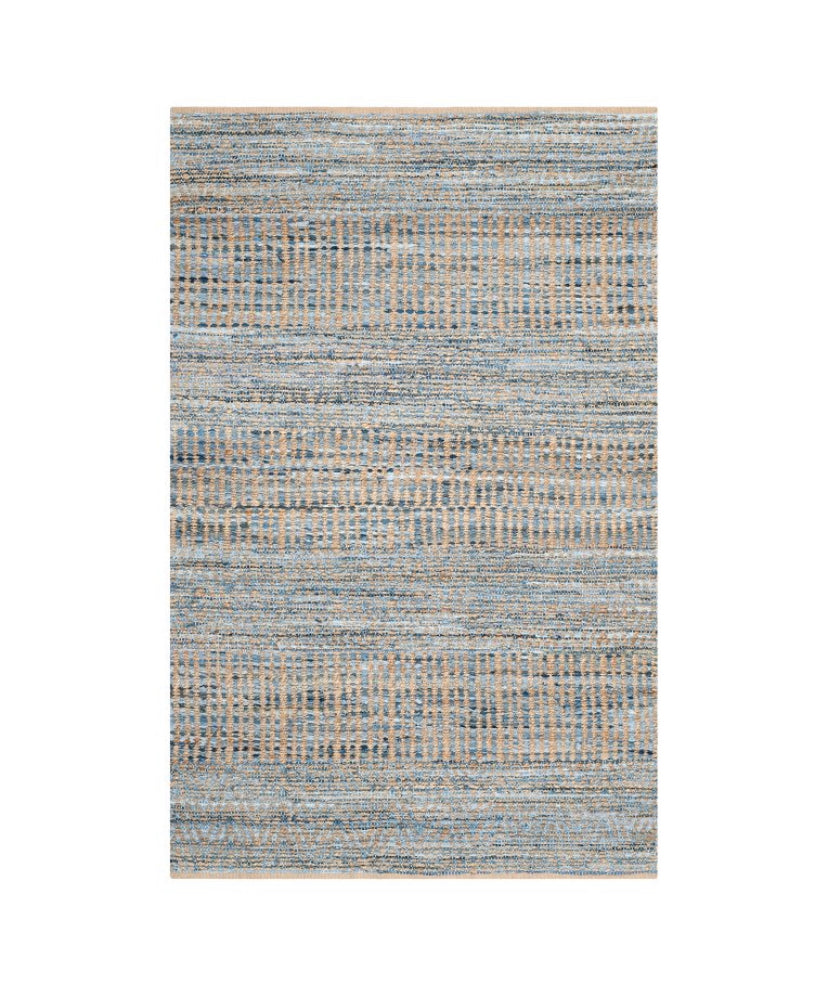 6x9 Hand Woven Jute/Denim Area Rug - Safavieh