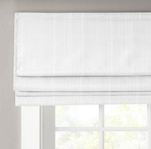Load image into Gallery viewer, 64&quot;x31&quot; Paxton Basketweave Cordless Roman Light Filtering Window Shade - read description
