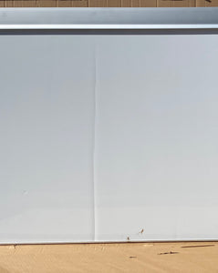 6 - ICEBERG Polarity Steel Dry-Erase Whiteboard, Aluminum Frame, 8' x 4' (31280) - read description