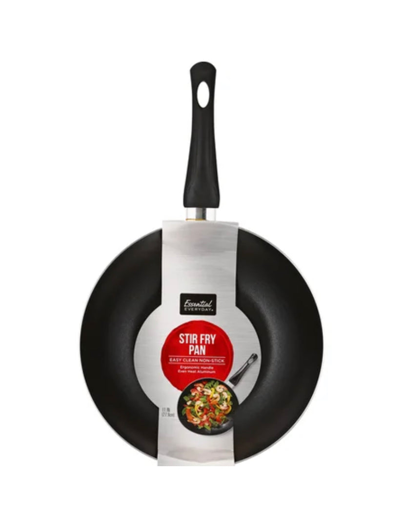 Essential Everyday Stir Fry Pan, Non-Stick, 11 Inch
