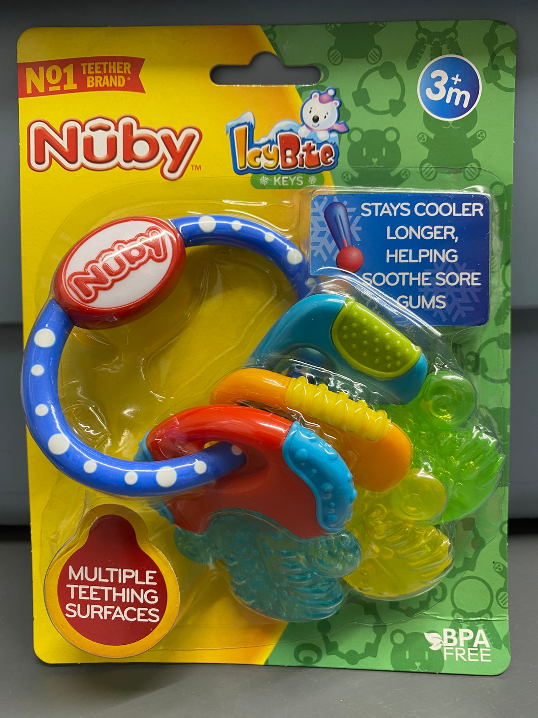 Nuby Cooler Teether Keychain