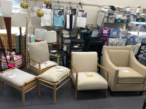 Emery Upholstered Chair (Natural)