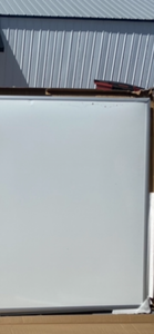 7 - ICEBERG Polarity Steel Dry-Erase Whiteboard, Aluminum Frame, 8' x 4' (31280)  - read description