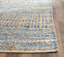 Load image into Gallery viewer, 6x9 Hand Woven Jute/Denim Area Rug - Safavieh
