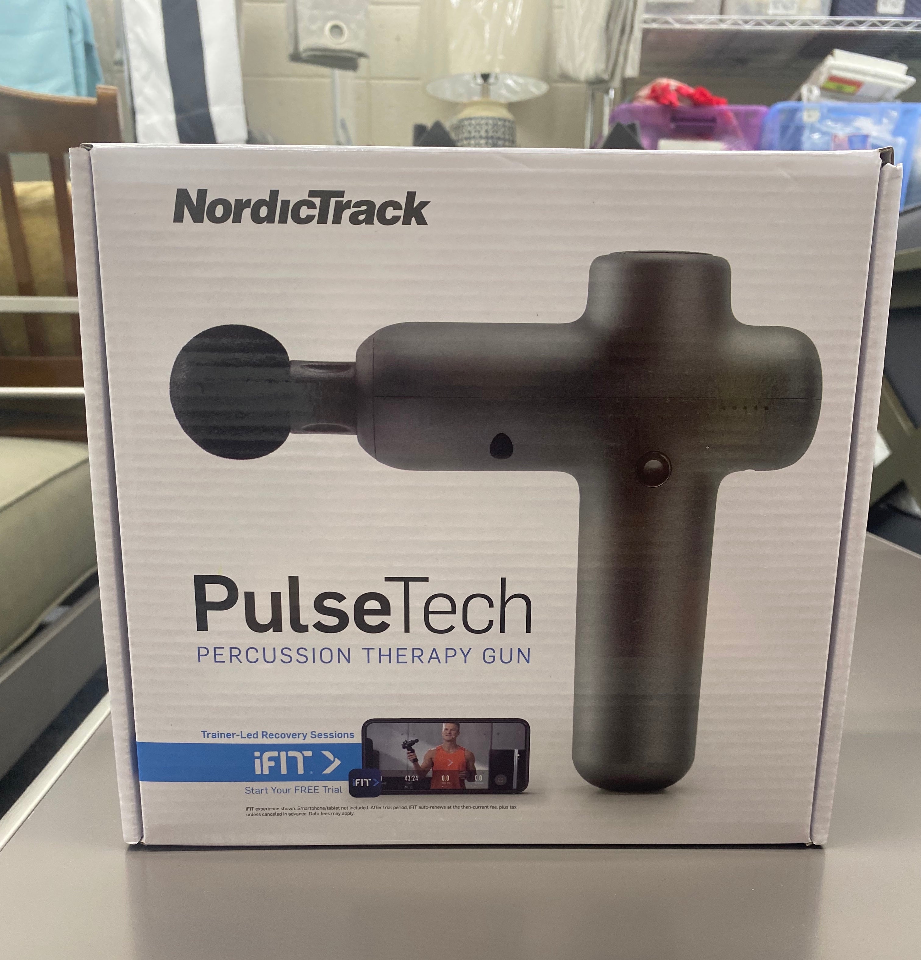 NordicTrack PulseTech Percussion good Therapy Massage Gun