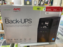Load image into Gallery viewer, APC Back-UPS Pro Tower 1375VA 10 Outlet 2 USB
