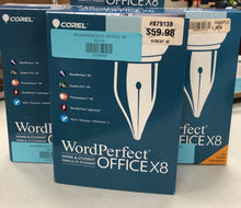 Load image into Gallery viewer, WORDPERFECT OFFICE X8
