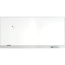 Load image into Gallery viewer, 7 - ICEBERG Polarity Steel Dry-Erase Whiteboard, Aluminum Frame, 8&#39; x 4&#39; (31280)  - read description
