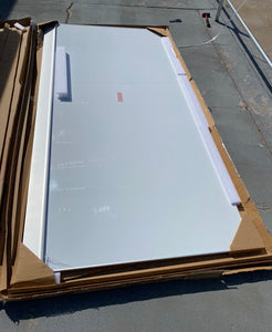 3 - ICEBERG Polarity Steel Dry-Erase Whiteboard, Aluminum Frame, 8' x 4' (31280) - read description