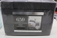 Load image into Gallery viewer, 650 Thread Count Egyptian Cotton 6pc. Sheet Set (Variety Sizes &amp; Styles)
