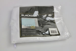 42"x54" Kendall Blackout Thermaback Curtain Panel White - Eclipse