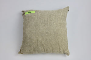 Woven Herringbone Square Throw Pillow Neutral