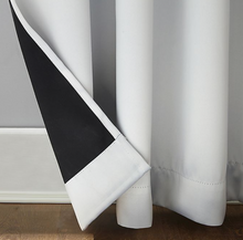 Load image into Gallery viewer, 84&quot;x52&quot; Oslo Theater Grade Extreme Blackout Grommet Top Curtain Panel White - Sun Zero
