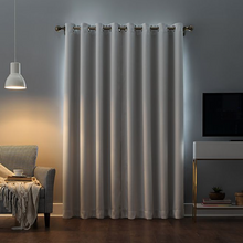 Load image into Gallery viewer, 84&quot;x52&quot; Oslo Theater Grade Extreme Blackout Grommet Top Curtain Panel White - Sun Zero
